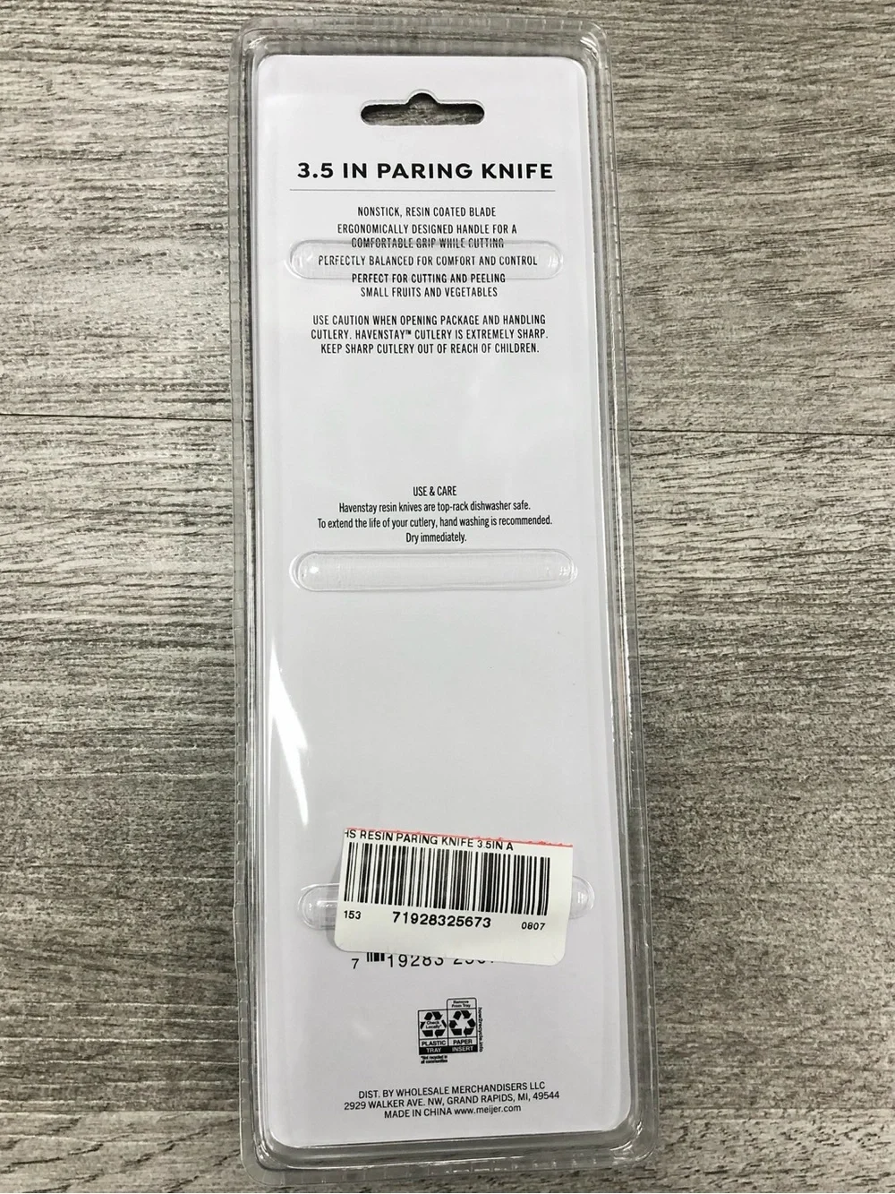 🥑$6🥑 NEW HAVENSTAY 3.5 inch Paring Knife with Blade Cover Teal